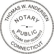 Connecticut Self-Inking Notary