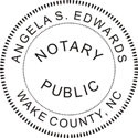 Desk Seal, Notary Public