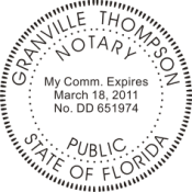 Florida Pre-Ink Notary
