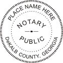 Georgia Self-Inking Notary