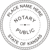 Kansas Self-Inking Stamp