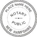 Pre-Inked New Hampshire Notary