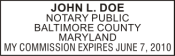 Maryland Rec Notary
