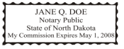 North Dakota Rec Notary