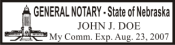 Nebraska Rec Notary 