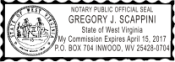 West Virginia Rec Notary